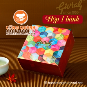 Bánh Trung Thu Givral 2023 Hộp 1 Bánh