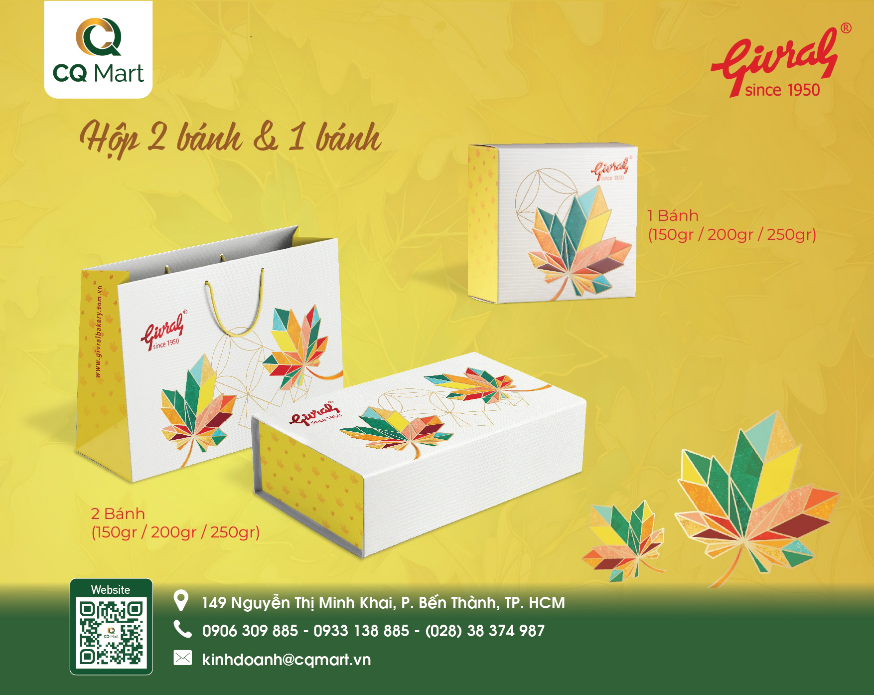 Bánh Trung Thu Givral 2026 Hộp 1 Bánh
