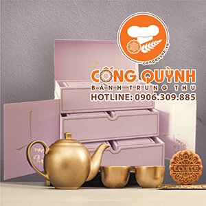 Bánh trung thu khách sạn năm sao LOTTE - Combo PREMIUM BOX