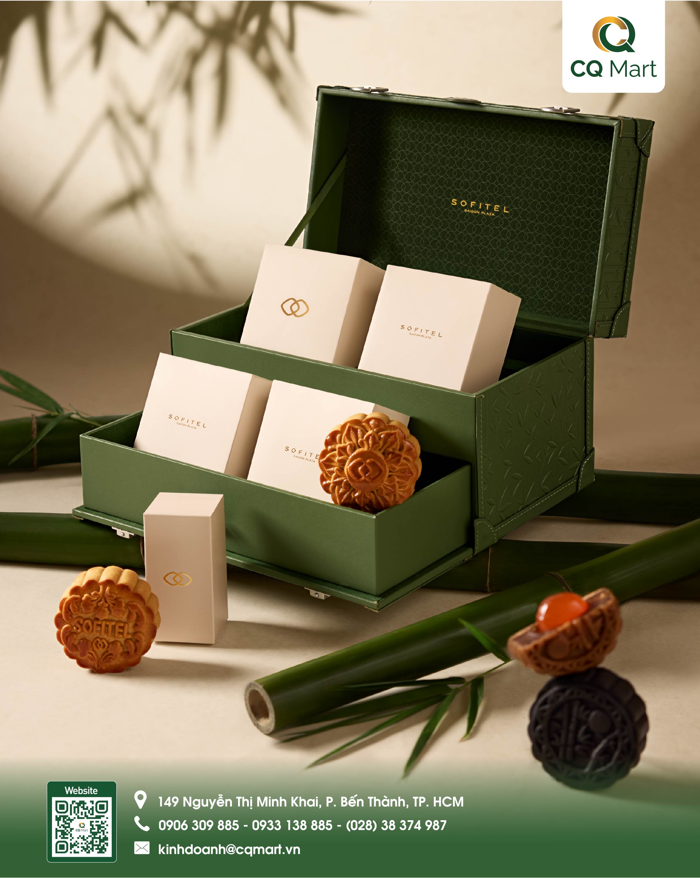 Bánh trung thu khách sạn năm sao Sofitel - DELUXE MOONCAKE BOX