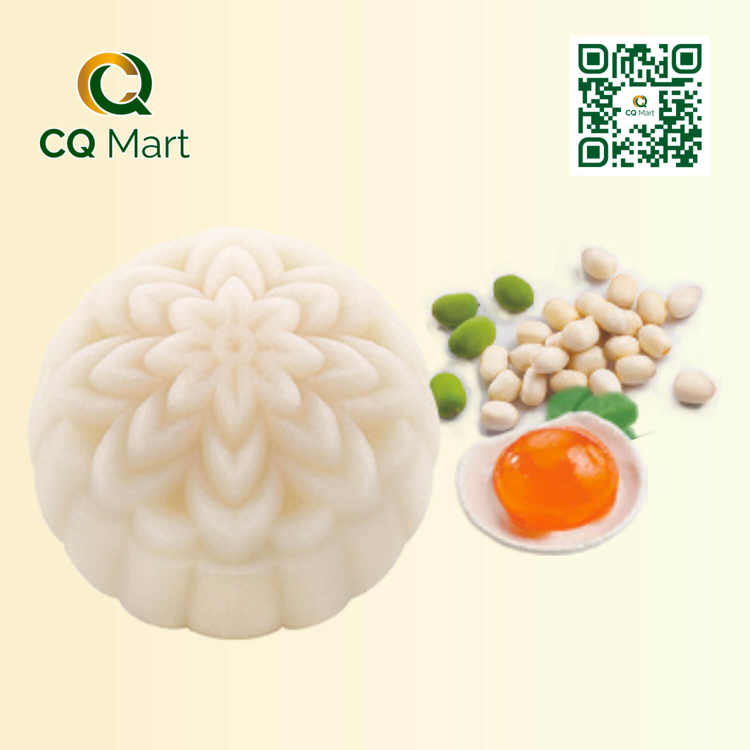 Bánh trung thu Kido Dẻo Cốm Sen