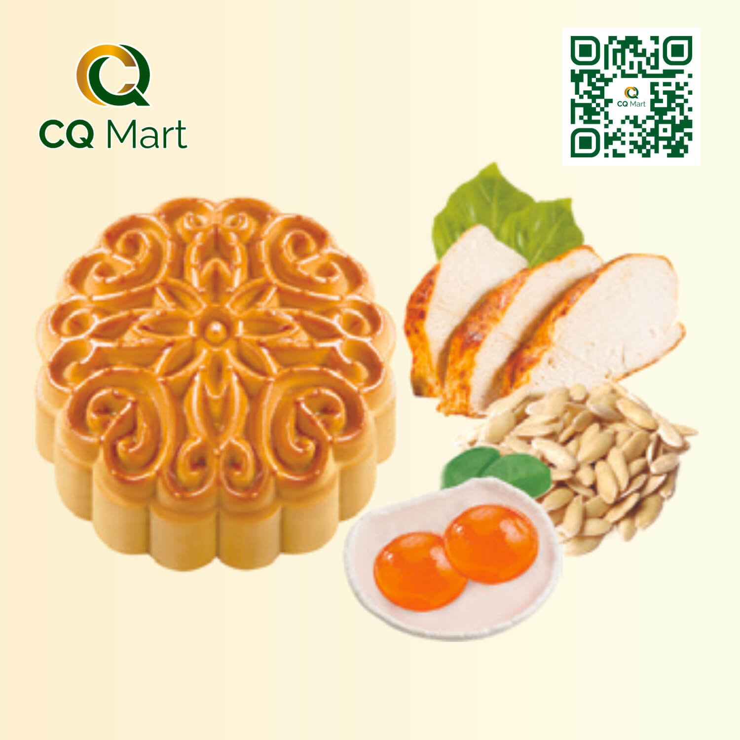 Bánh trung thu Kido Thập Cẩm Gà Quay
