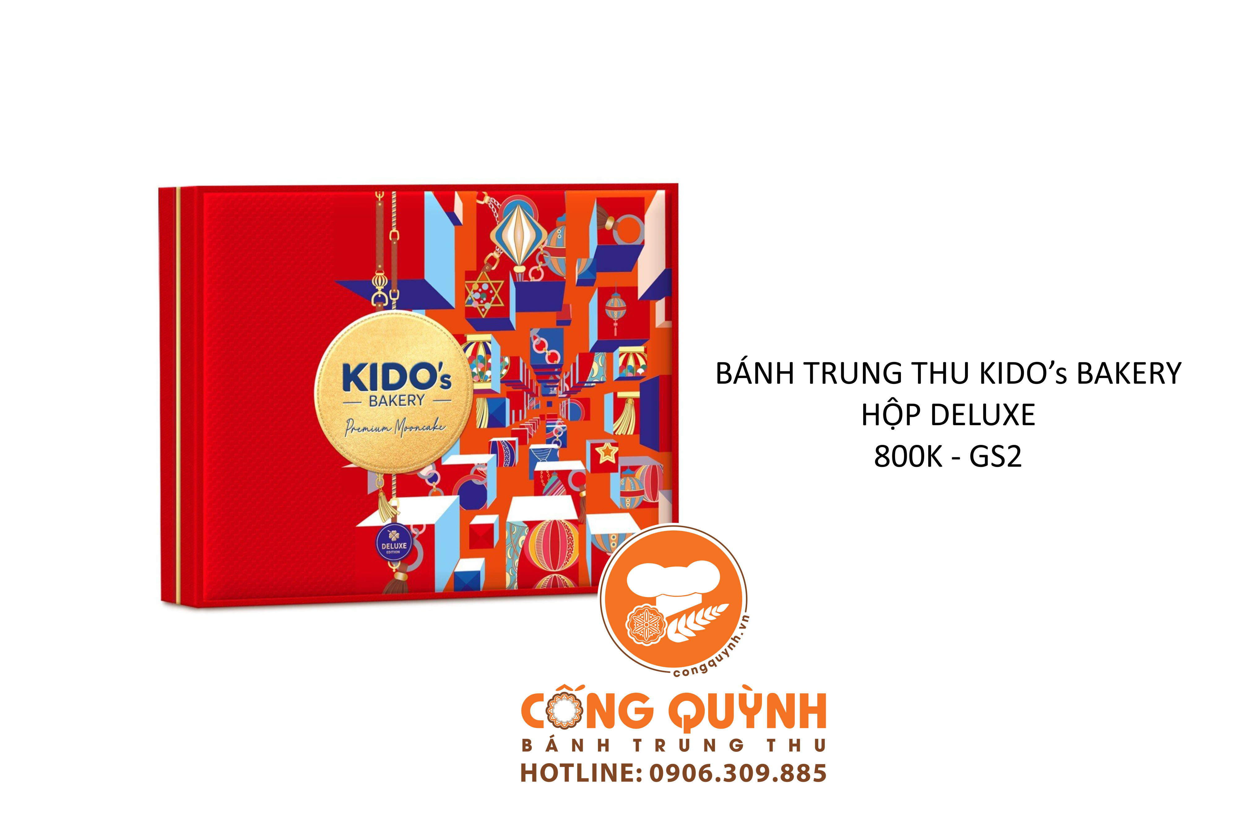 Bánh trung thu Kido Mỹ Vị Cát Tường Hồng