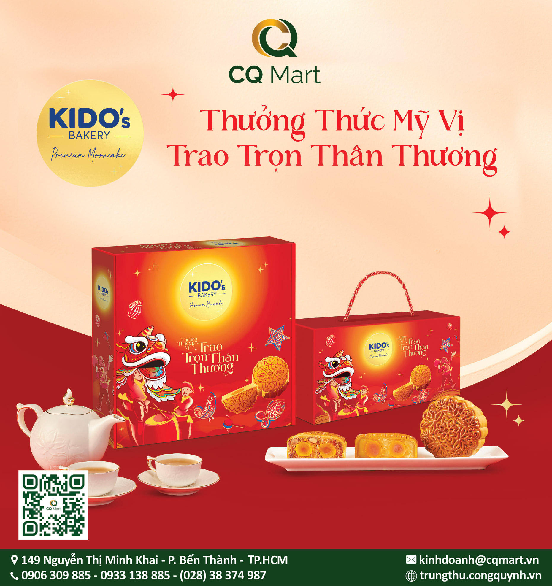 Bánh trung thu Kido Hộp Tự Chọn