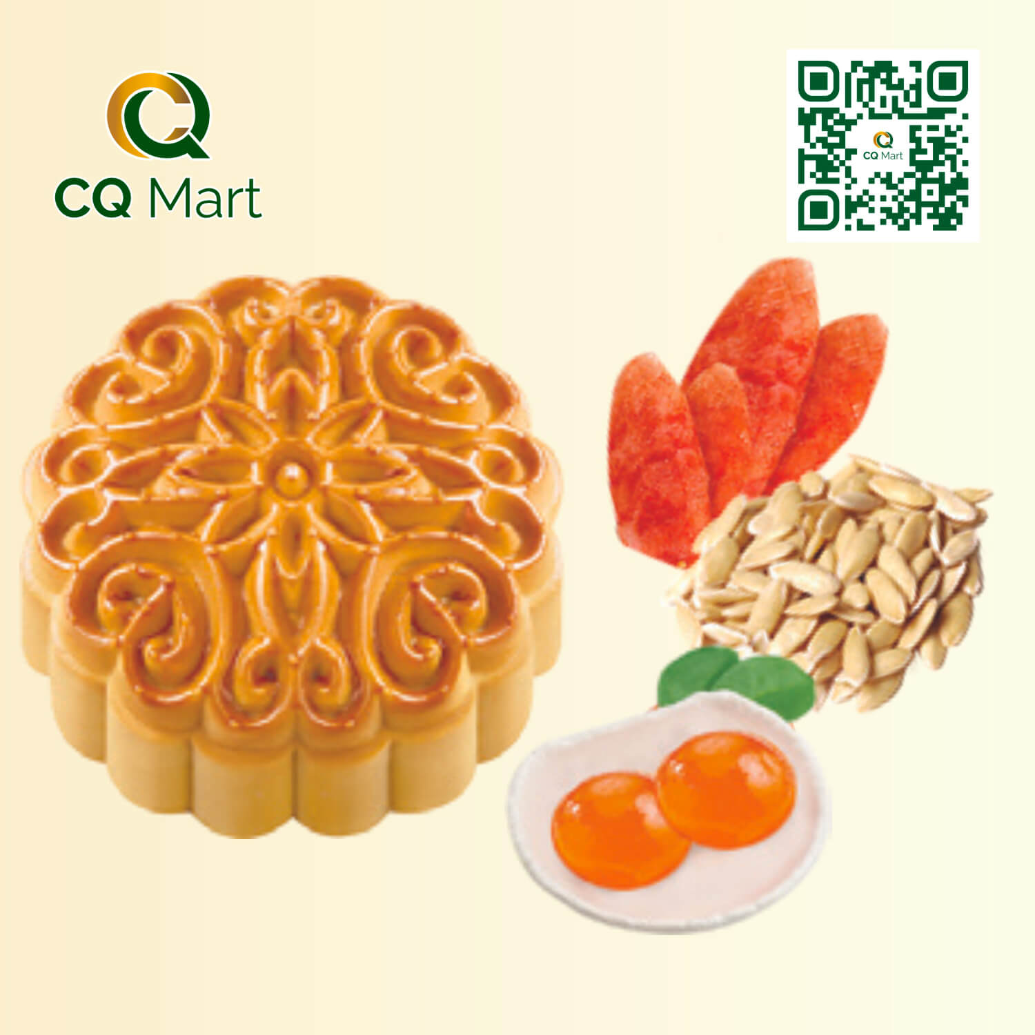 Bánh trung thu Kido Thập Cẩm Lạp Xưởng Ngũ Hạt