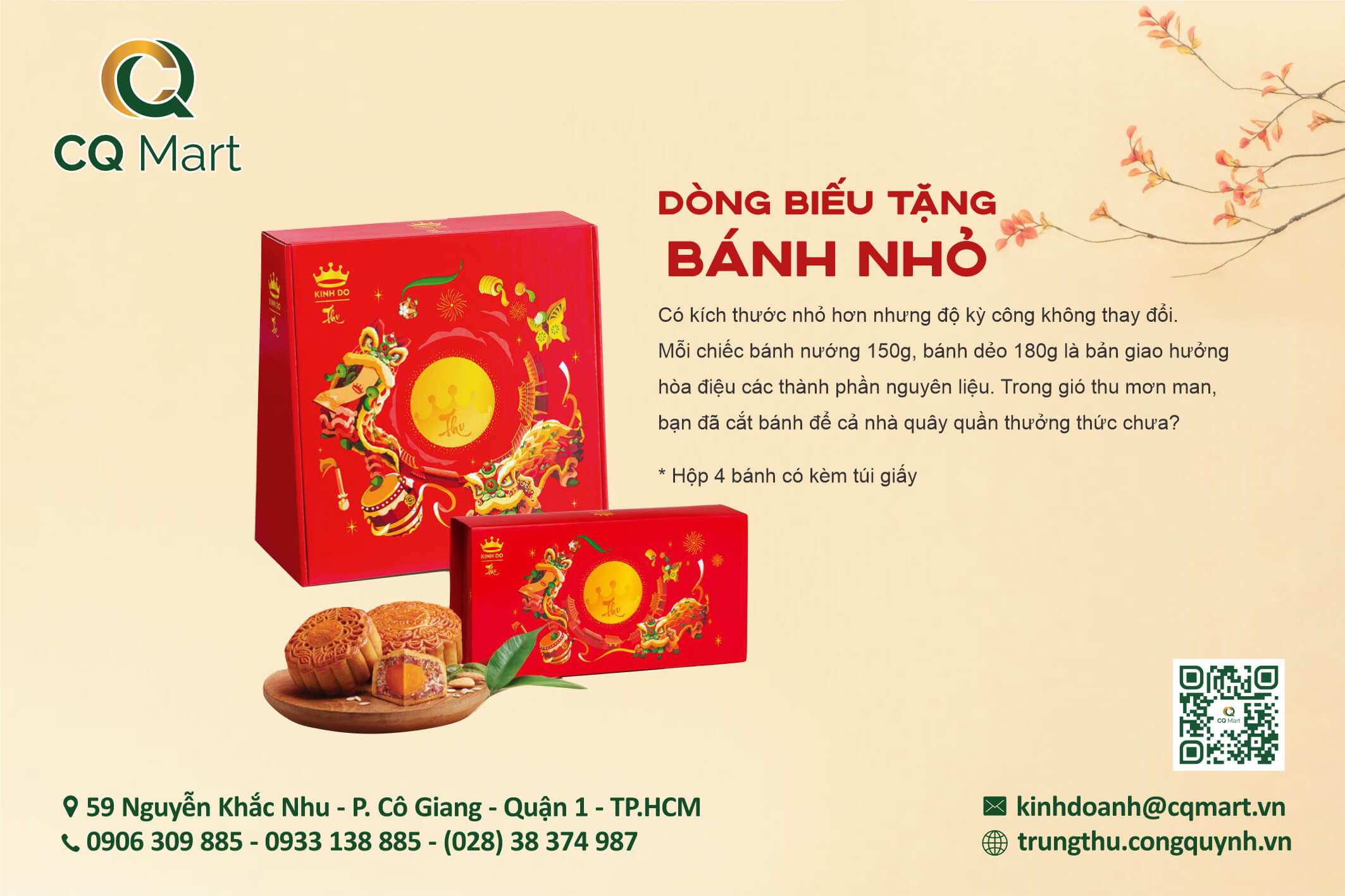 Bánh trung thu Kinh Đô 2025 - Combo CQ4