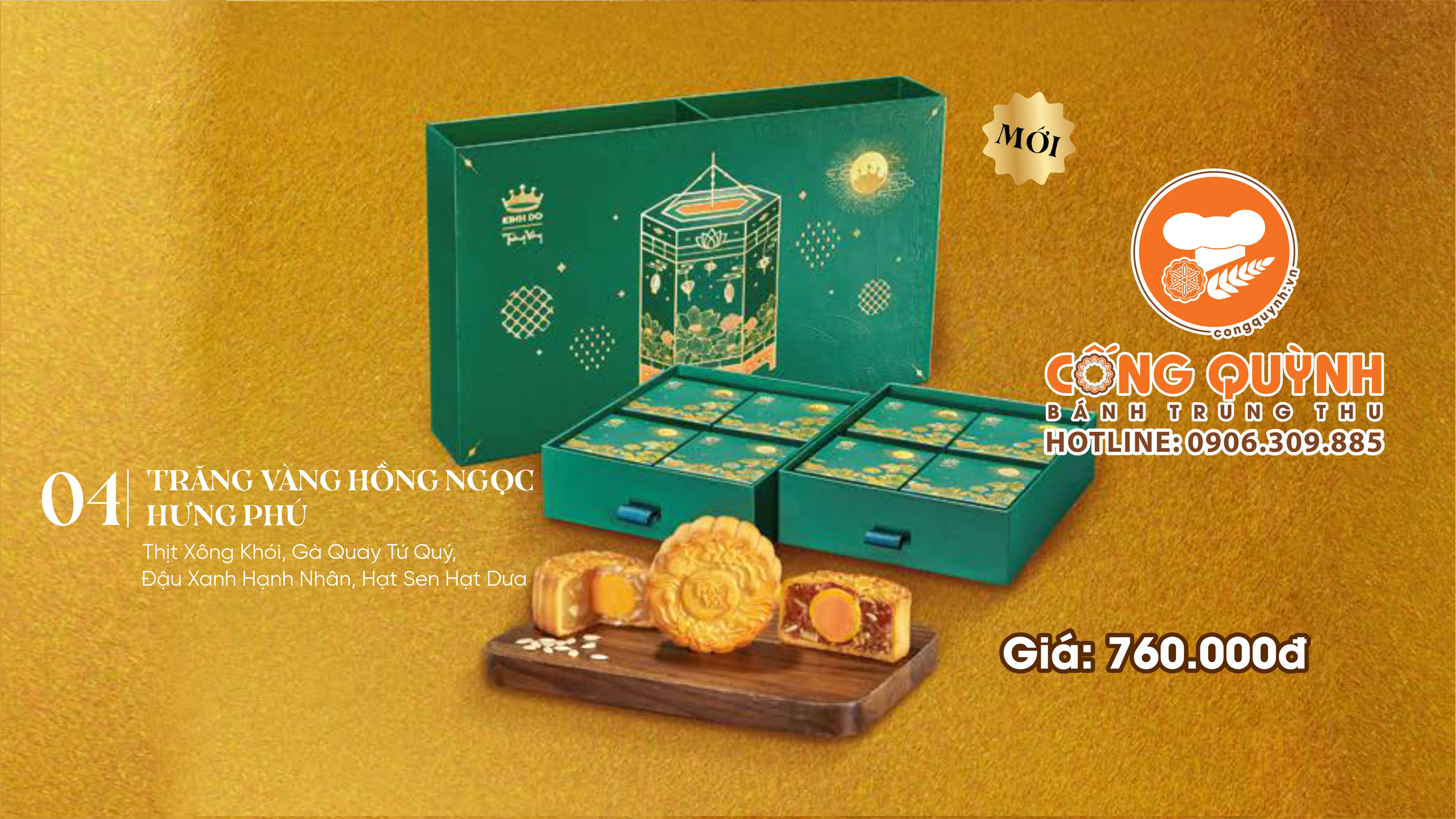 Bánh trung thu Kinh Đô 2023