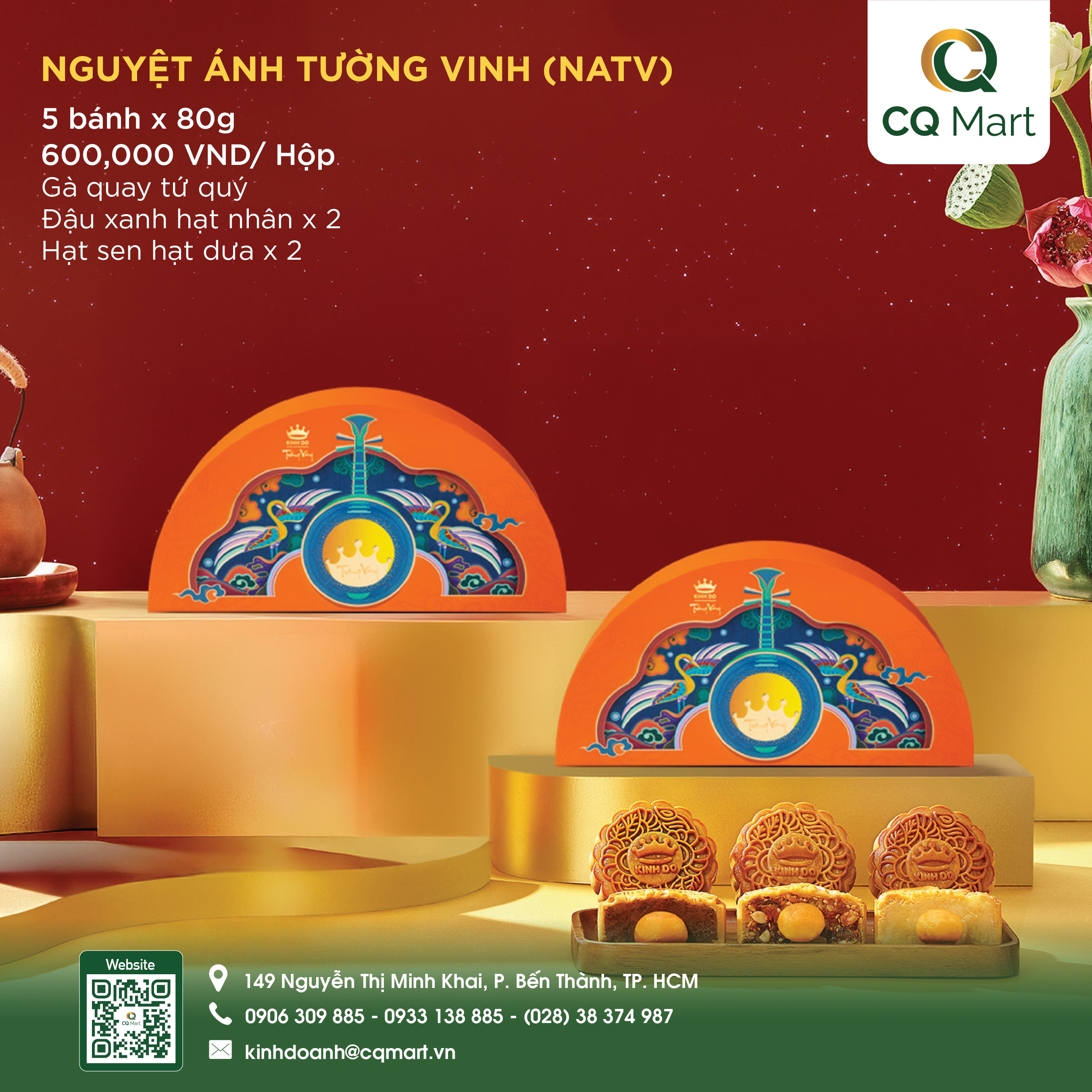 Bánh trung thu Kinh Đô 2026