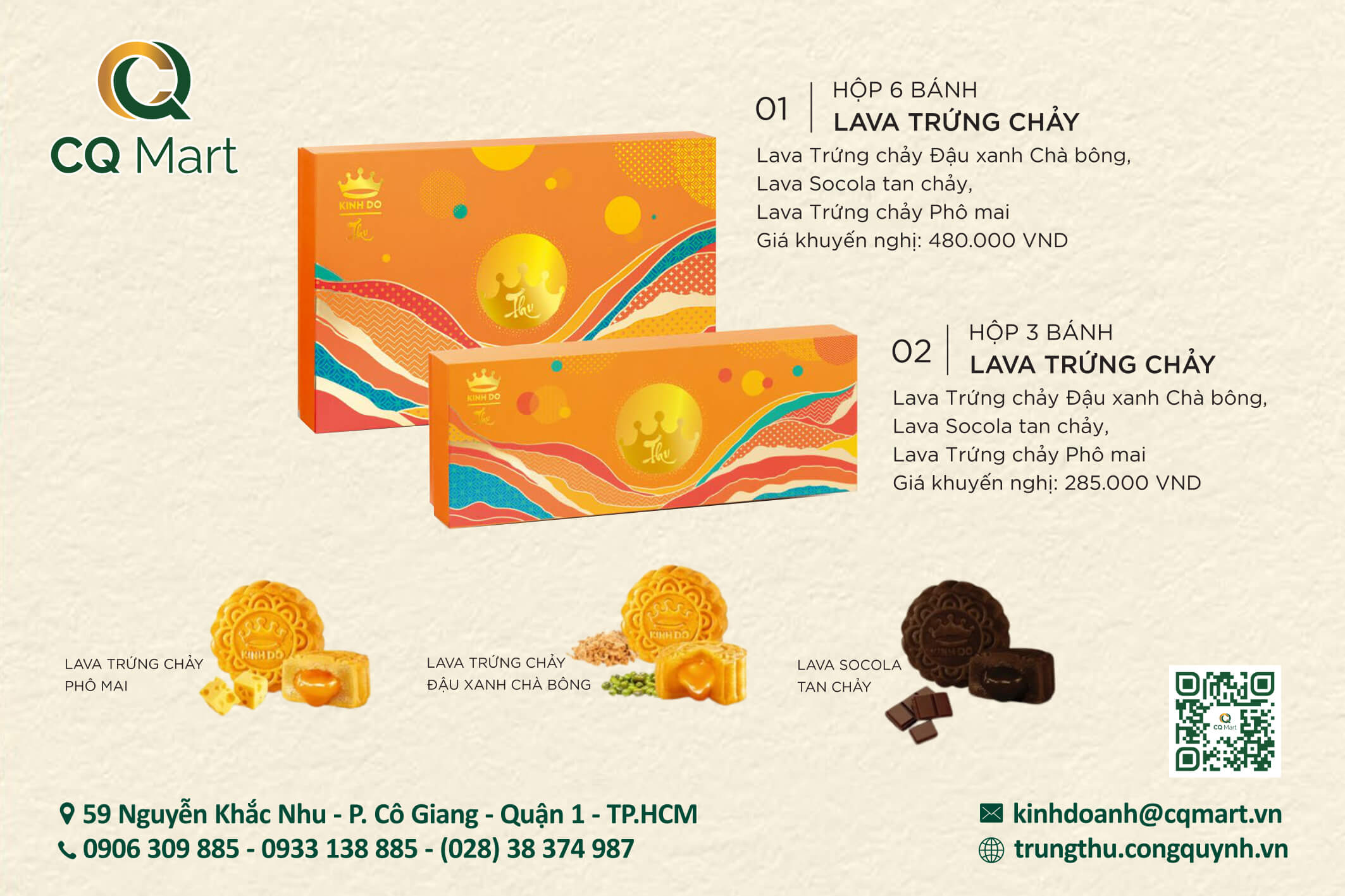 Bánh trung thu Kinh Đô 2025