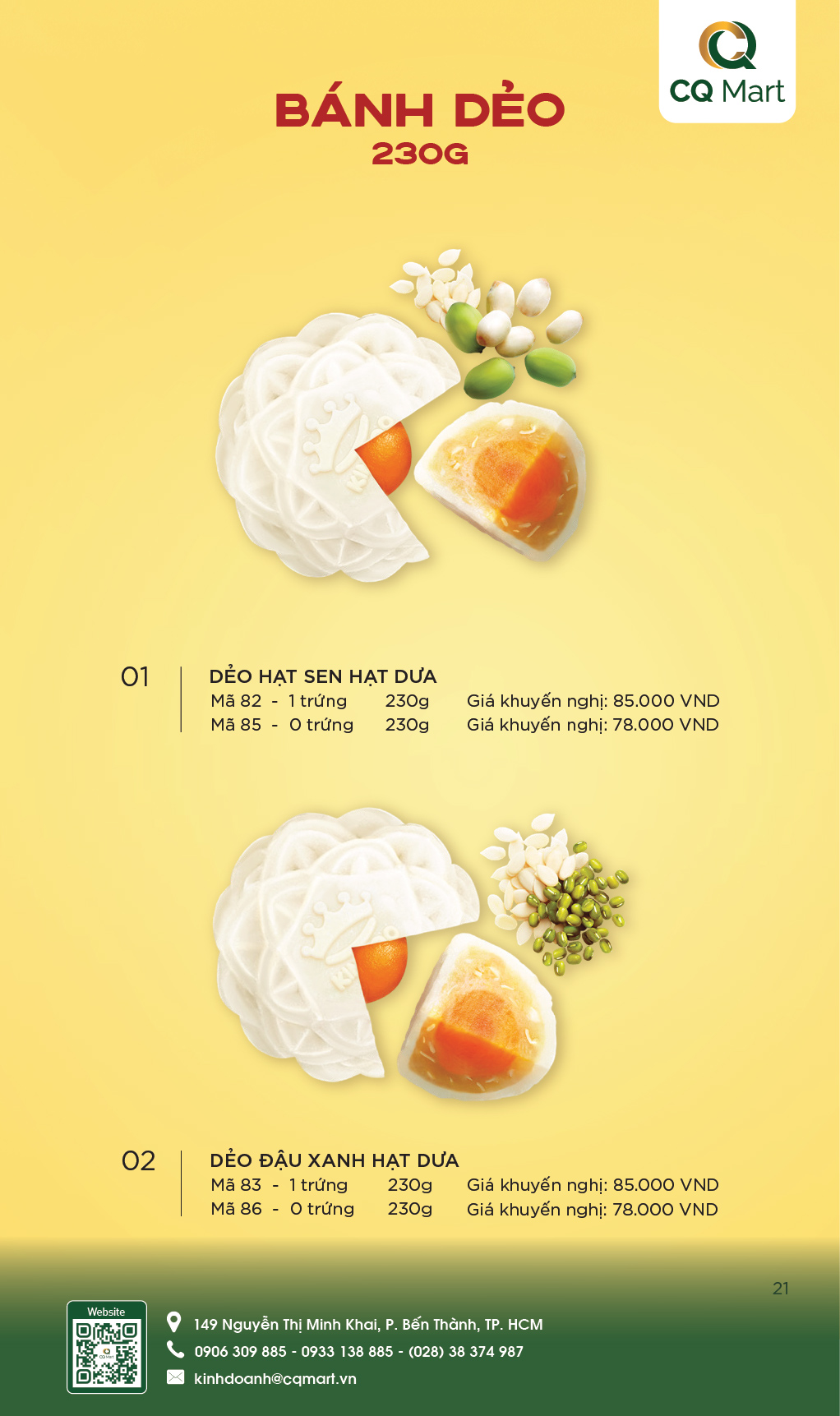 Bánh Trung Thu Kinh Đô - Hộp 2 Bánh