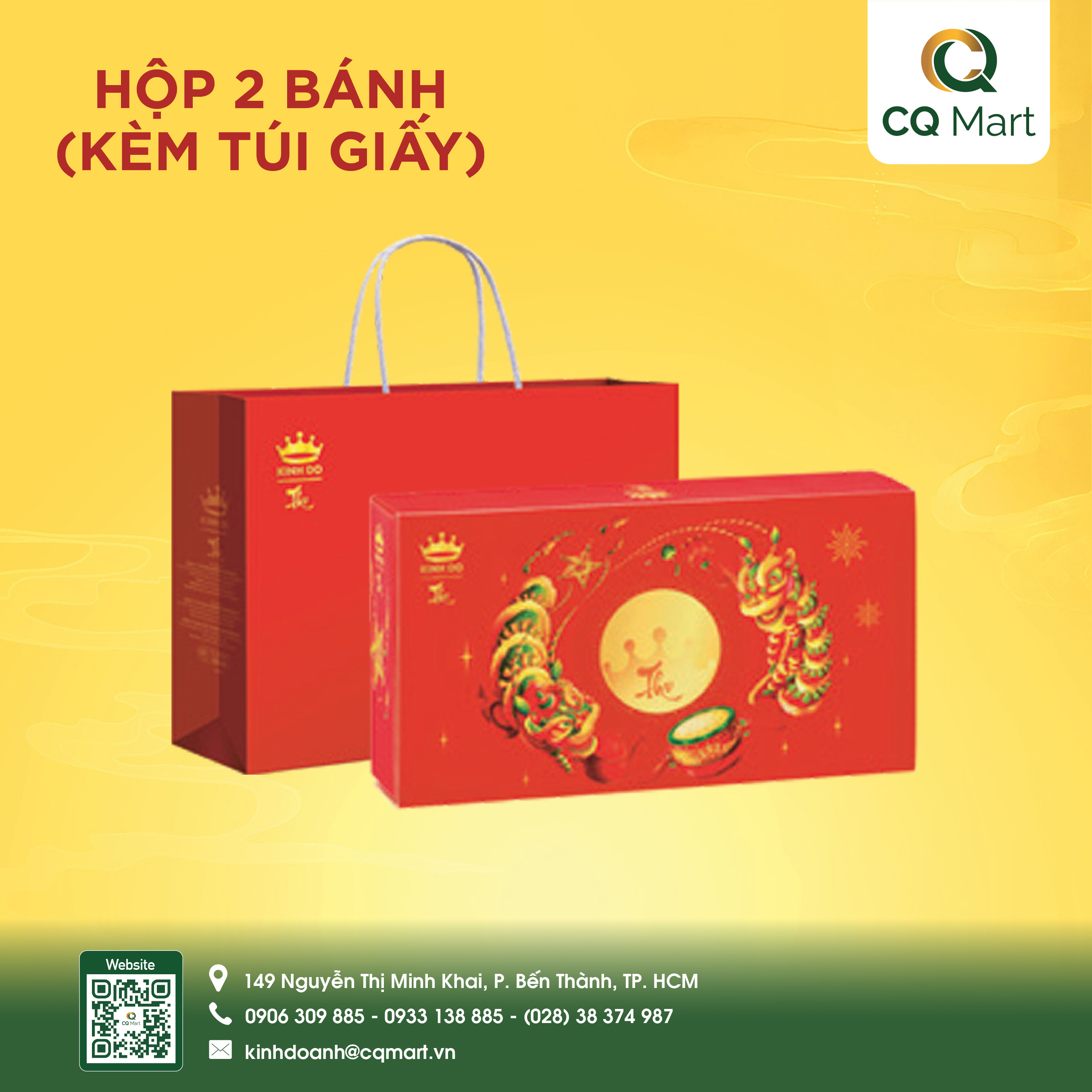 Bánh Trung Thu Kinh Đô - Hộp 2 Bánh