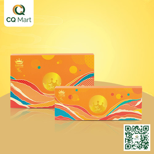 Bánh trung thu Kinh Đô - Hộp Lava Trứng Chảy 6 bánh