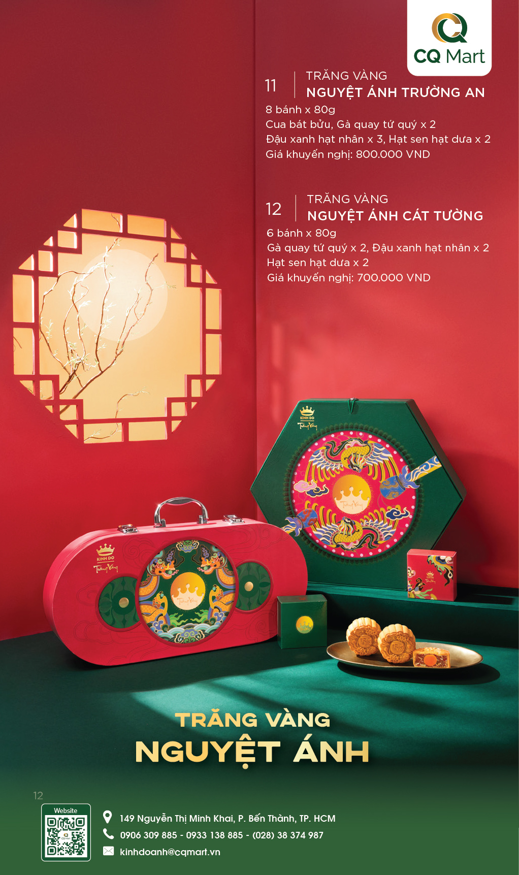 Bánh Trung Thu Kinh Đô - Hộp Nguyệt Ánh Trường An