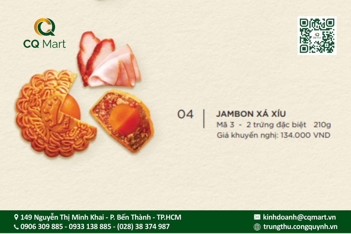 Bánh trung thu Kinh Đô Jambon Xá Xíu