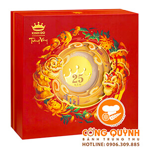 Bánh trung thu Kinh Đô Trăng Vàng 25 năm