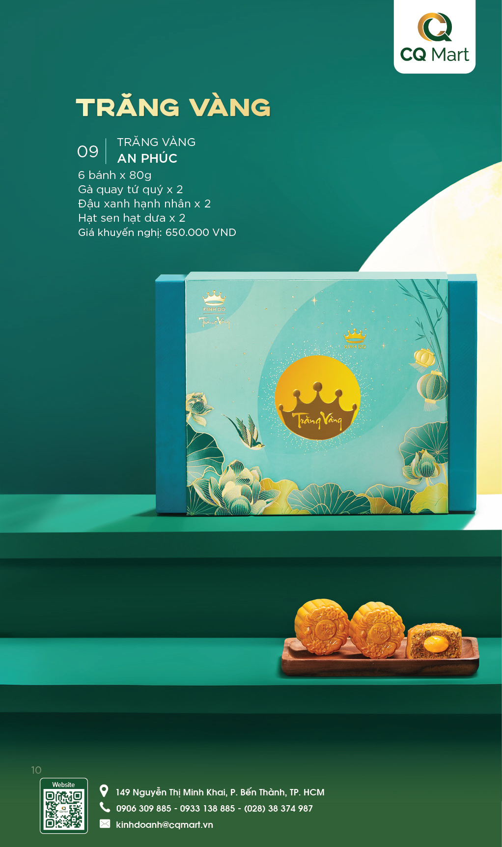 Bánh trung thu Kinh Đô - Hộp An Phúc