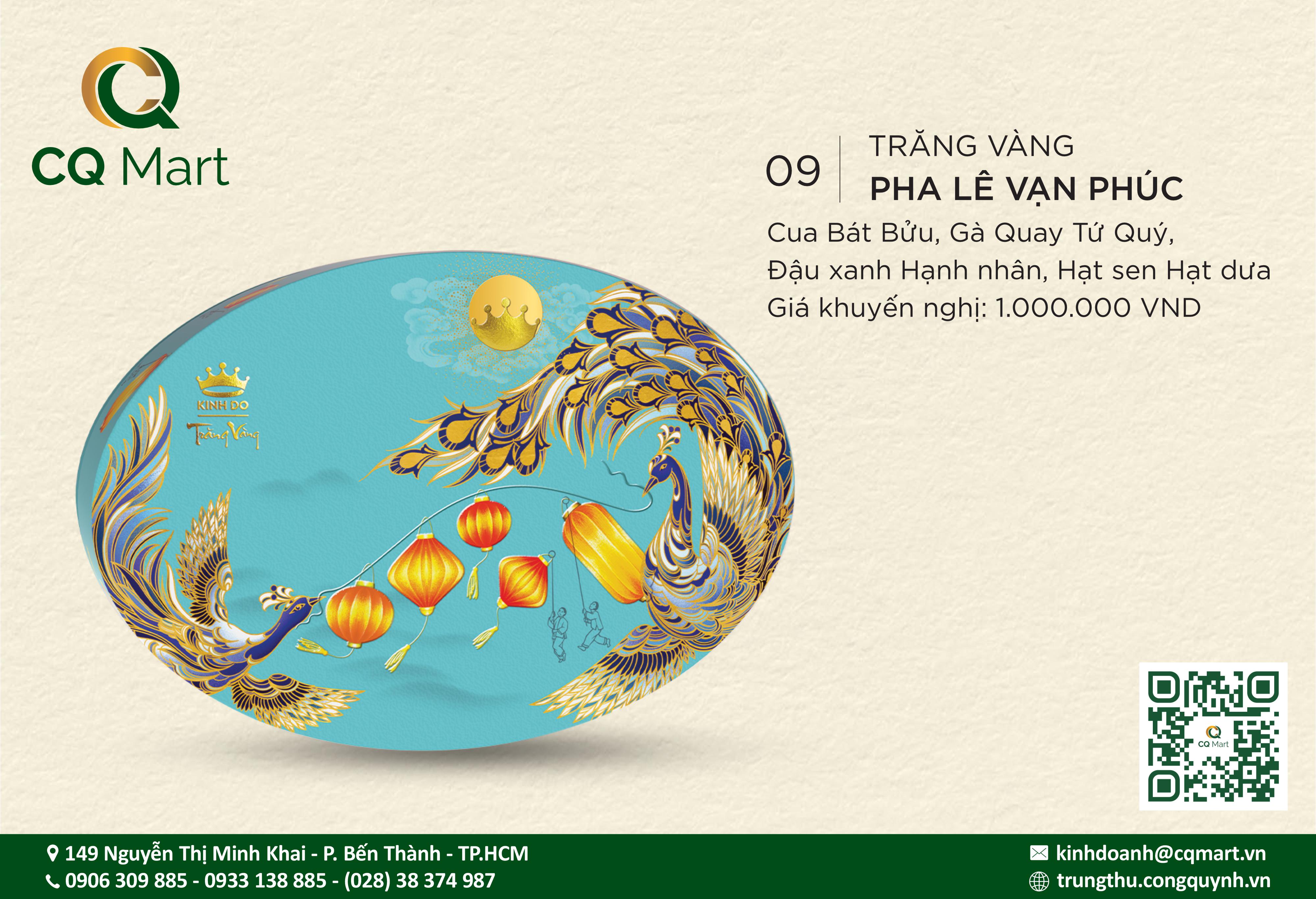 Bánh trung thu Kinh Đô Trăng Vàng Pha Lê 2025 ( Vạn Phúc)