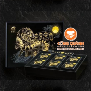 Bánh trung thu Kinh Đô Trăng Vàng Black N Gold 2023 - Hộp Sơn Mài