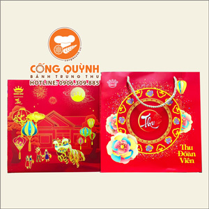 Bánh Trung Thu Kinh Đô 2023 Hộp 4 Bánh Lớn