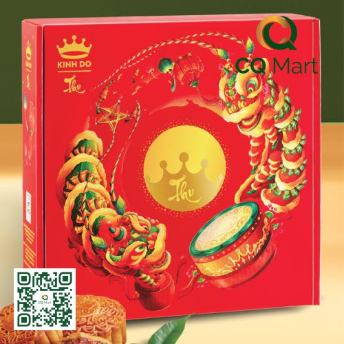 Bánh Trung Thu Kinh Đô 2025 Hộp 4 Bánh Lớn