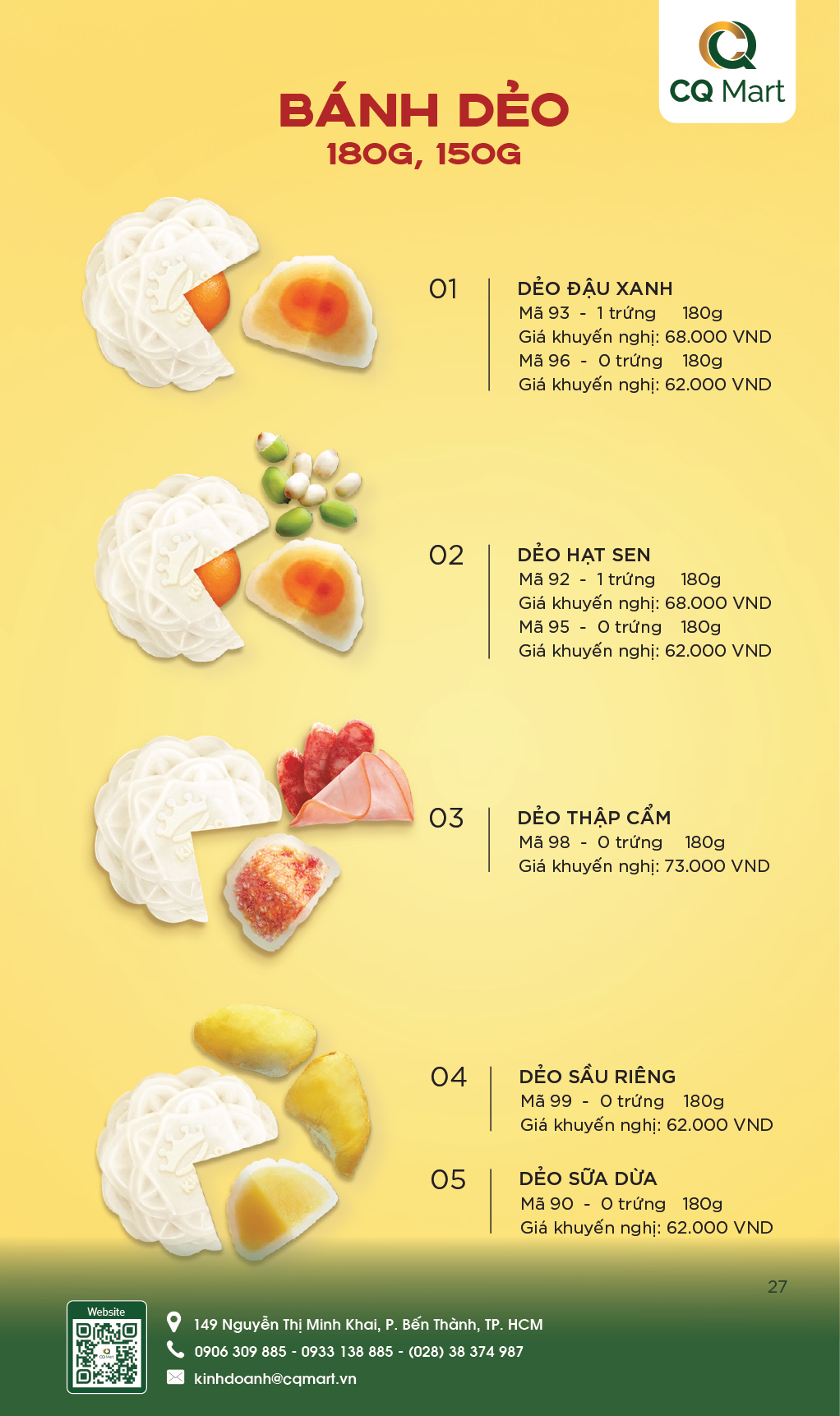 Bánh Trung Thu Kinh Đô - Hộp 4 Bánh Nhỏ