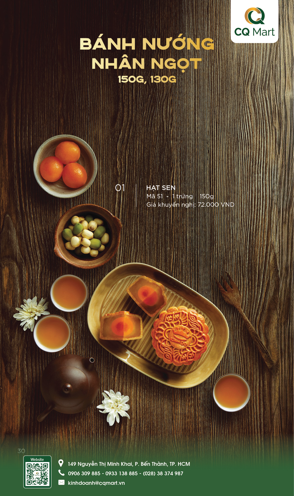 Bánh Trung Thu Kinh Đô - Hộp 4 Bánh Nhỏ
