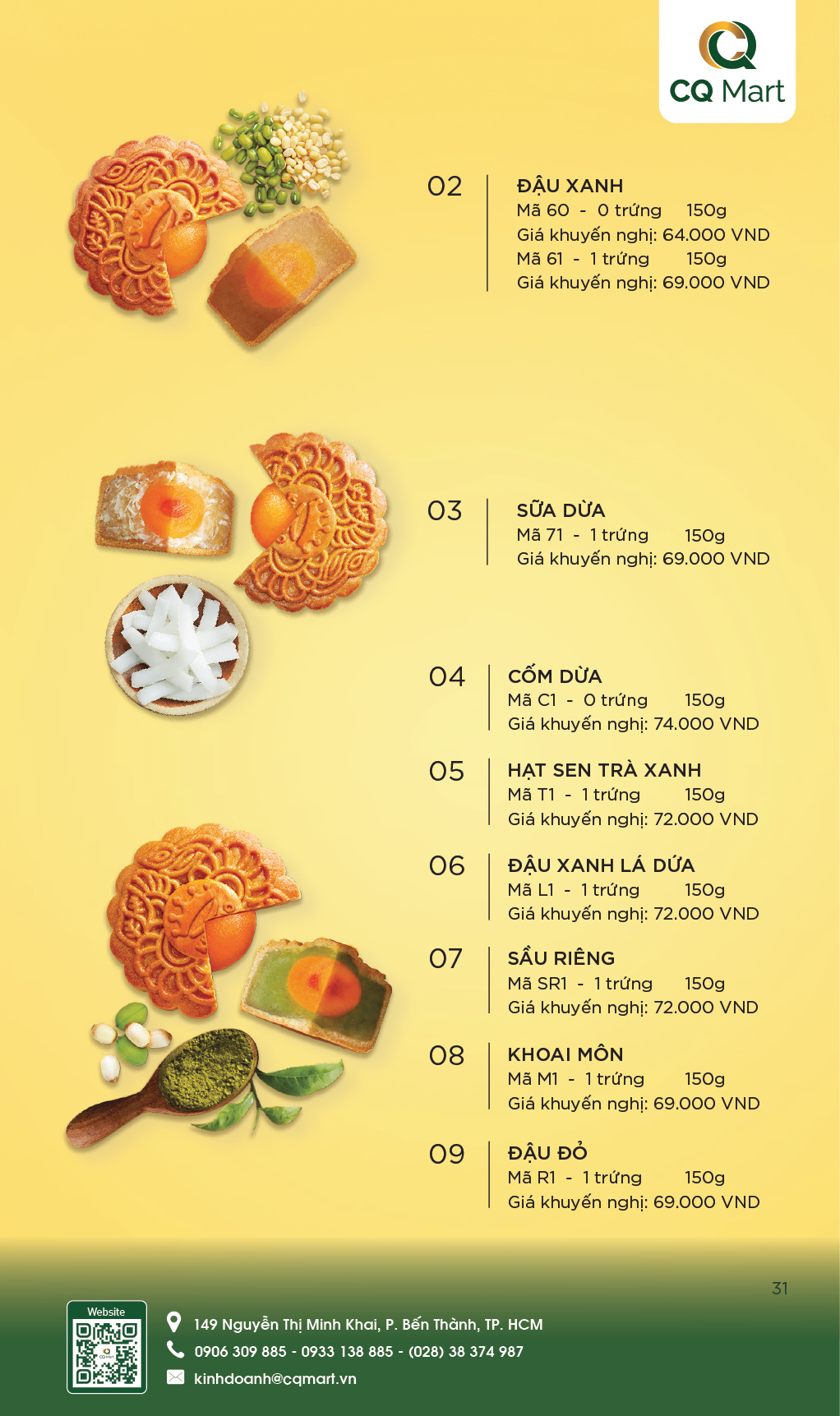 Bánh Trung Thu Kinh Đô - Hộp 4 Bánh Nhỏ