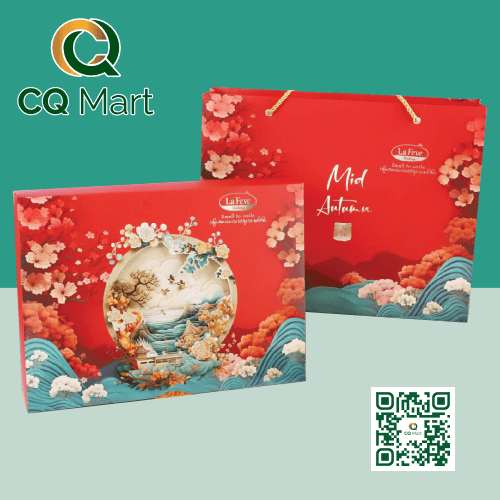 Bánh trung thu Lafeve Lễ Hộp Hải Đường Phú Qúy 702