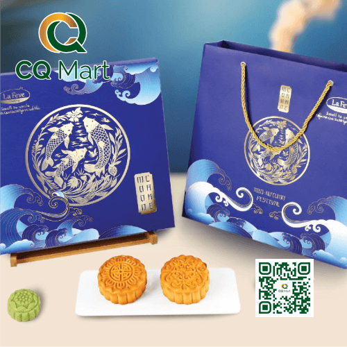 Bánh trung thu Lafeve Lễ Hộp Kim Hoa Ngọc Diệp 2