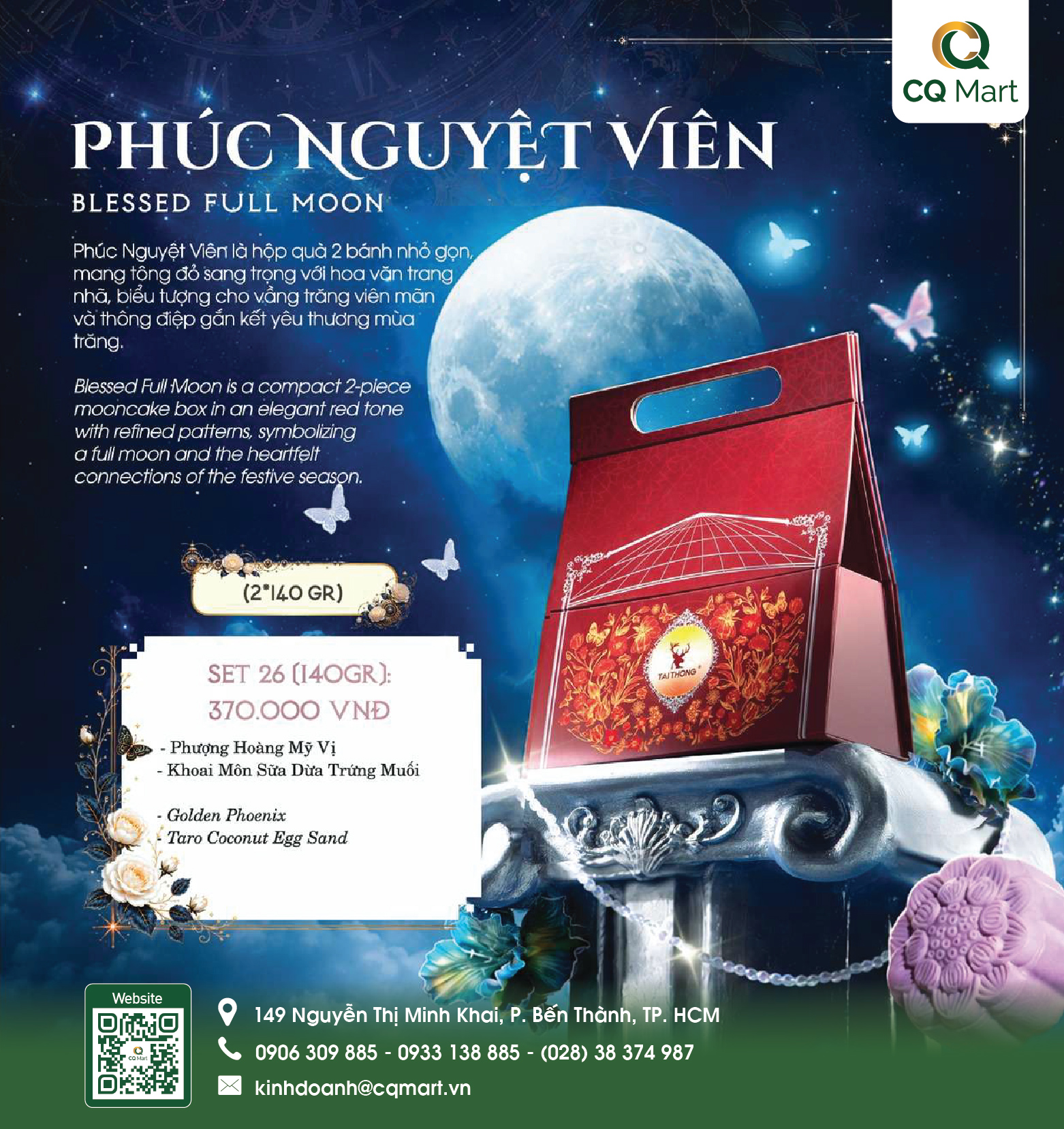 Bánh Trung thu Nhập Khẩu Tai Thong 2026