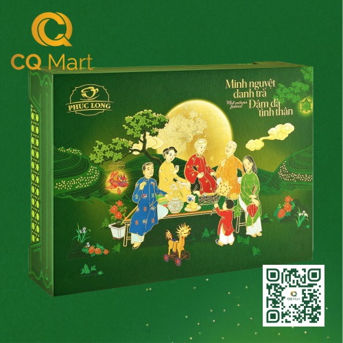 Bánh Trung Thu Phúc Long Combo Hộp 4 Bánh
