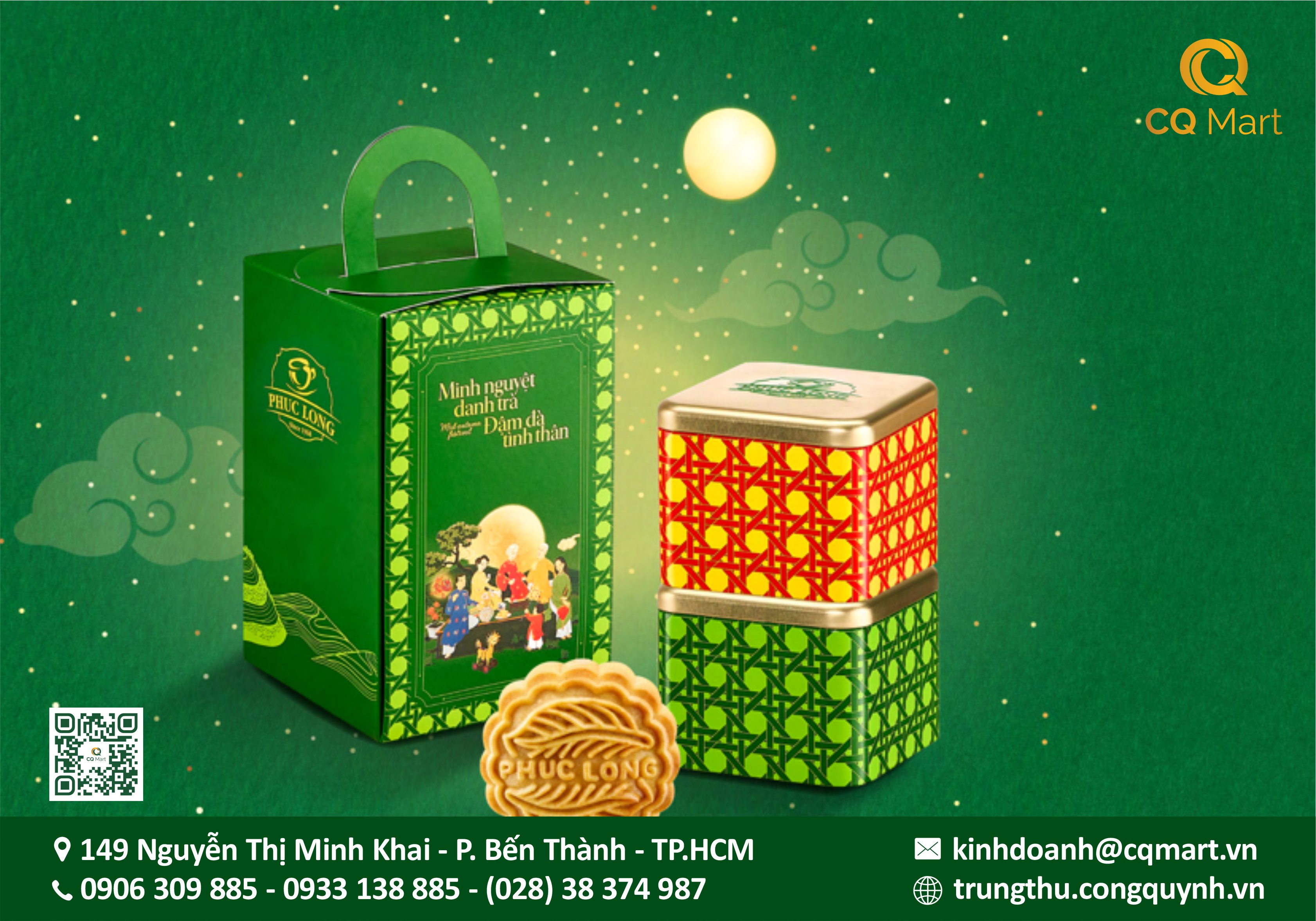 Bánh Trung Thu Phúc Long Hộp 1 bánh