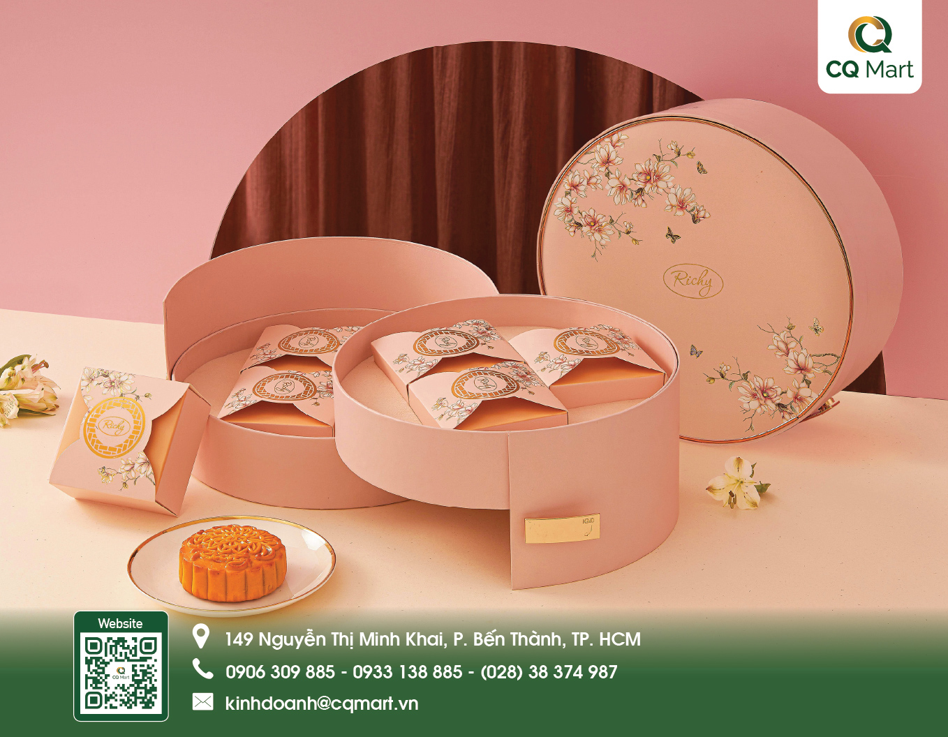Bánh trung thu Richy Hoàng Kim - Bích Nguyệt