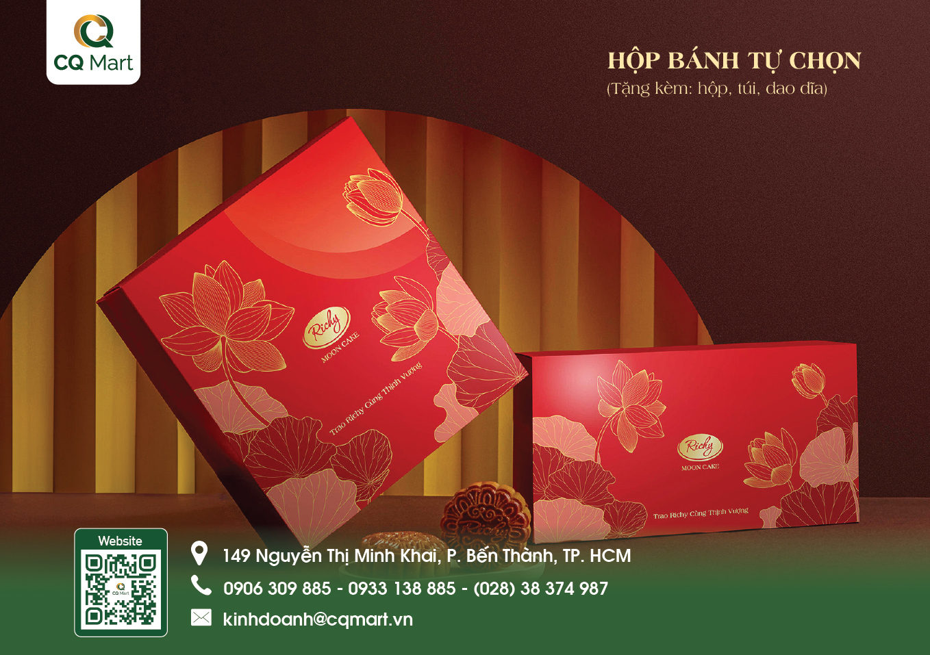 Bánh trung thu Richy - Hộp tự chọn