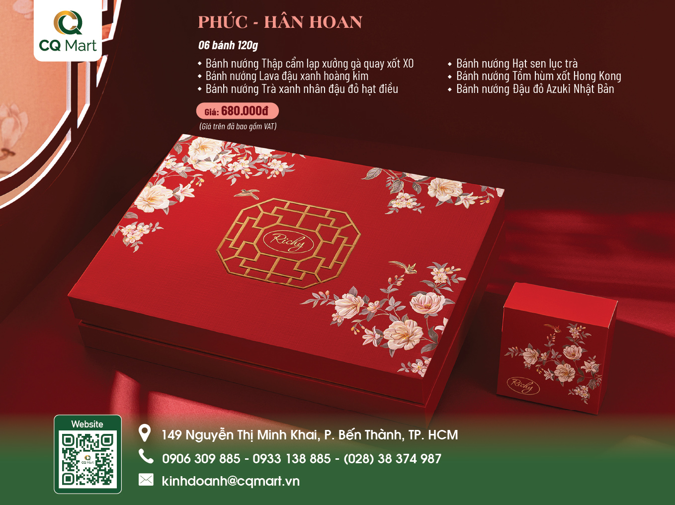 Bánh trung thu Richy Phúc - Hân Hoan