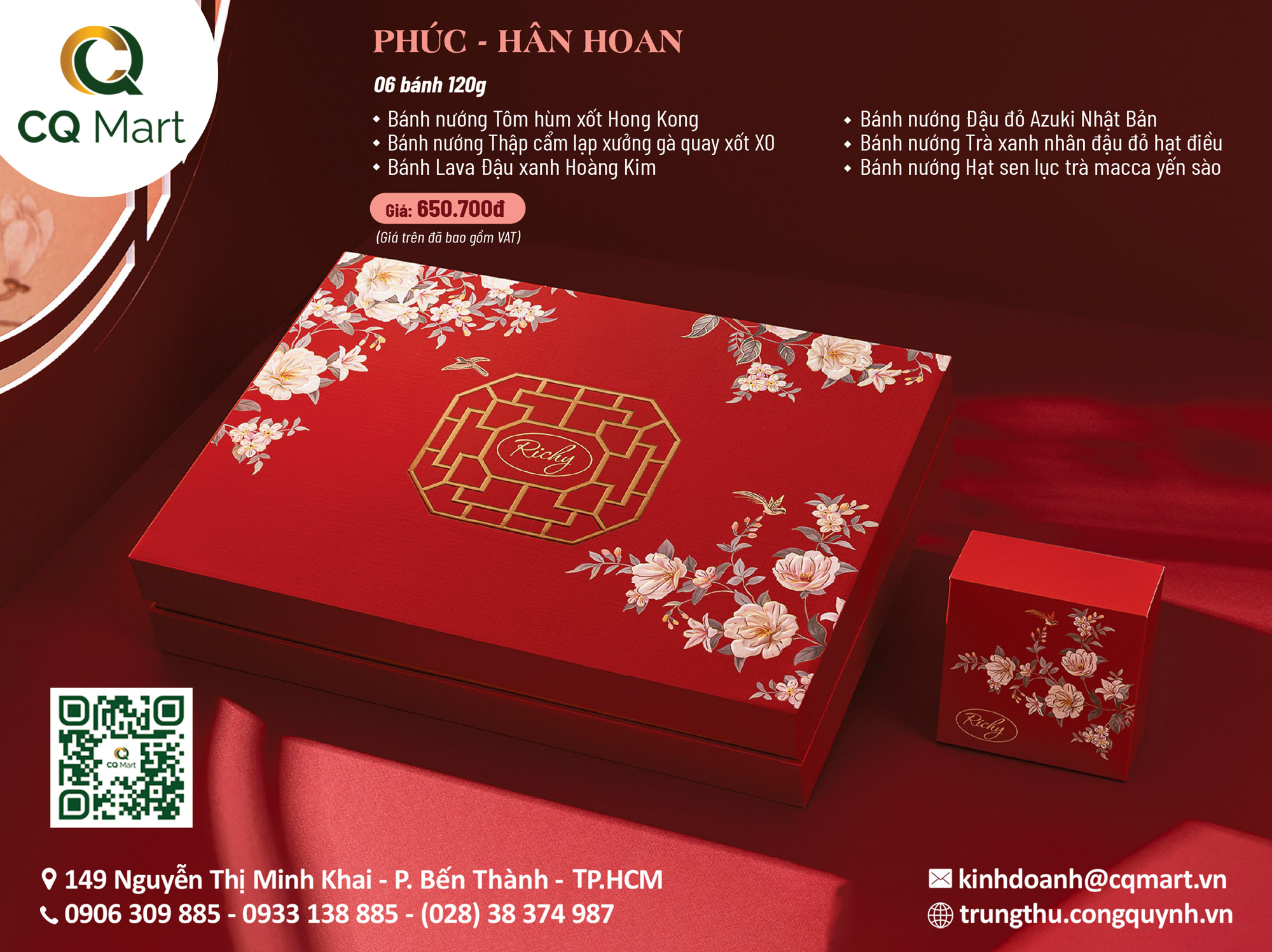 Bánh trung thu Richy Phúc - Hân Hoan