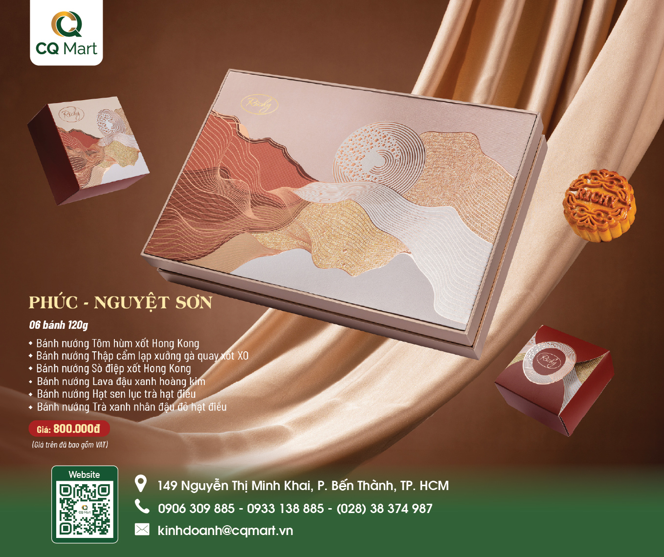 Bánh trung thu Richy Phúc - Nguyệt Sơn