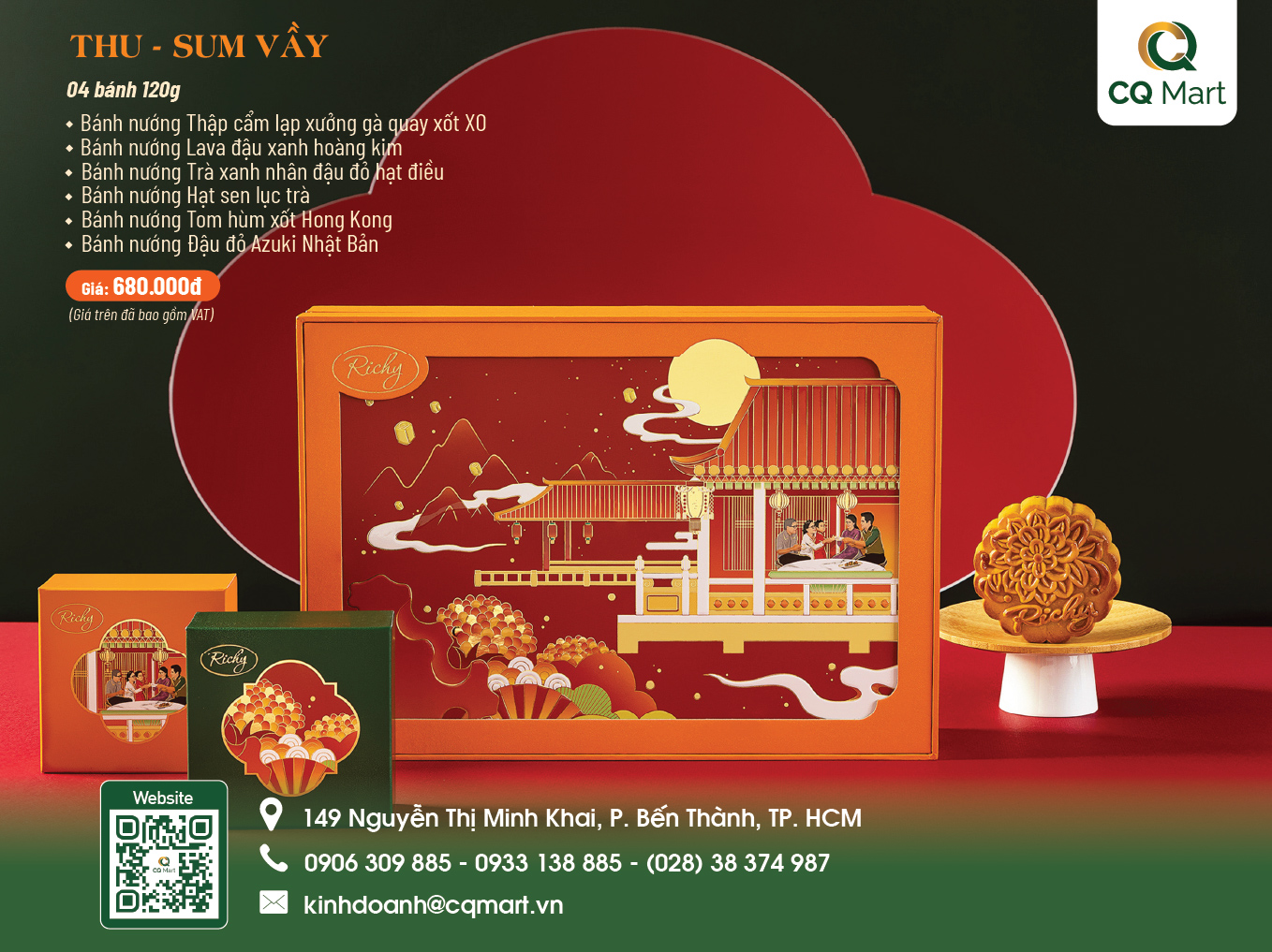Bánh trung thu Richy Thu - Sum Vầy