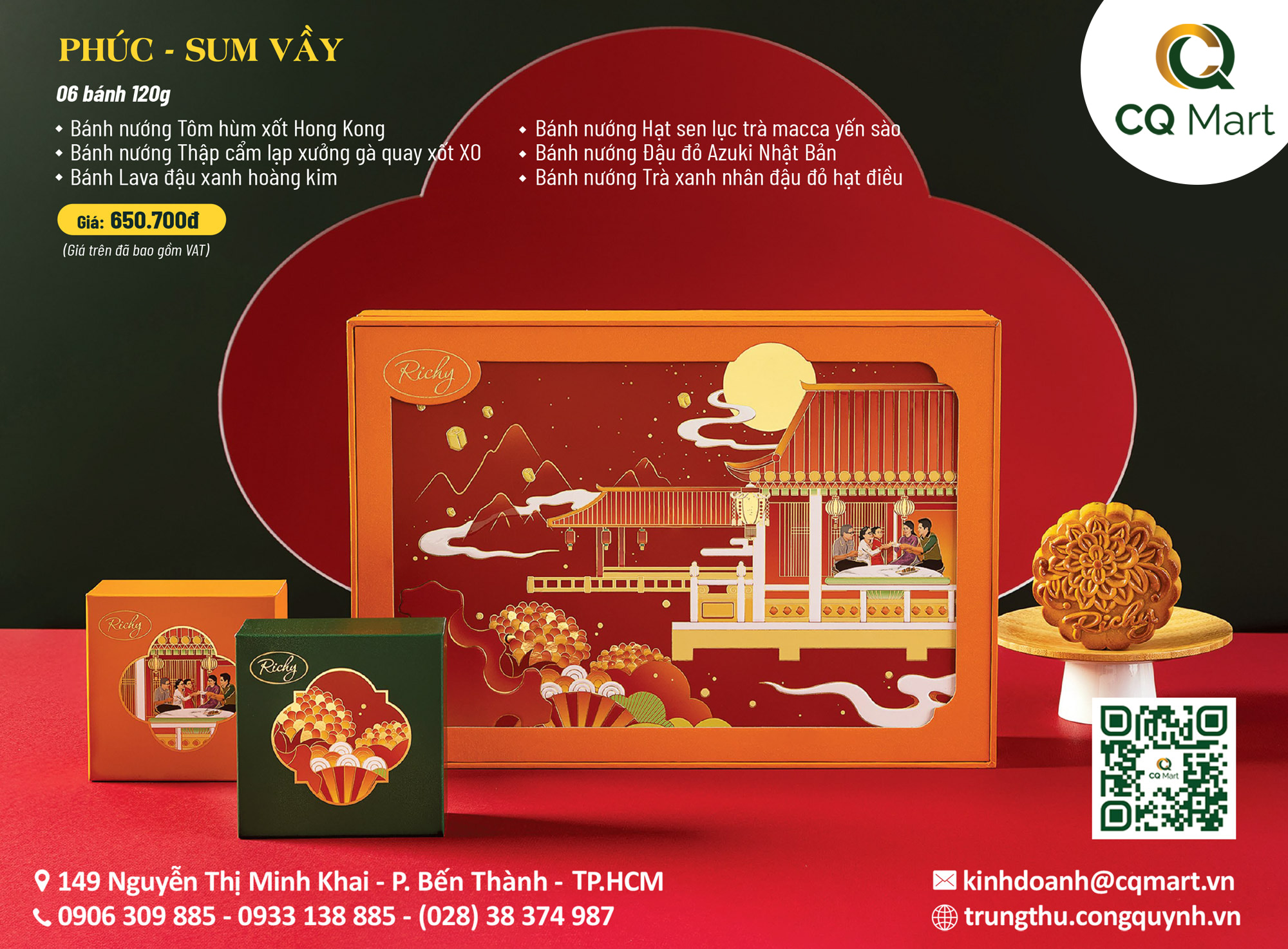 Bánh trung thu Richy Phúc - Sum Vầy