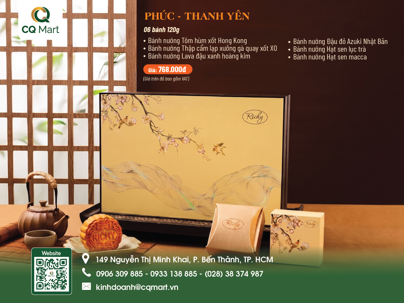 Bánh trung thu Richy Phúc - Thanh Yên
