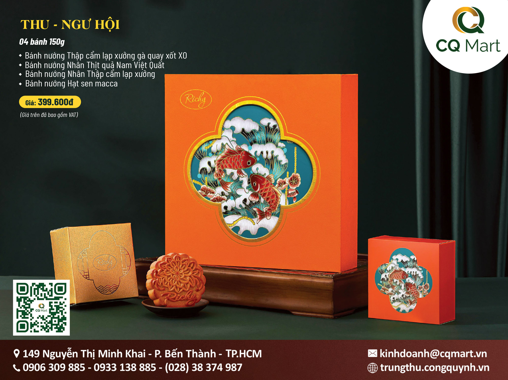 Bánh trung thu Richy Thu - Ngư Hội