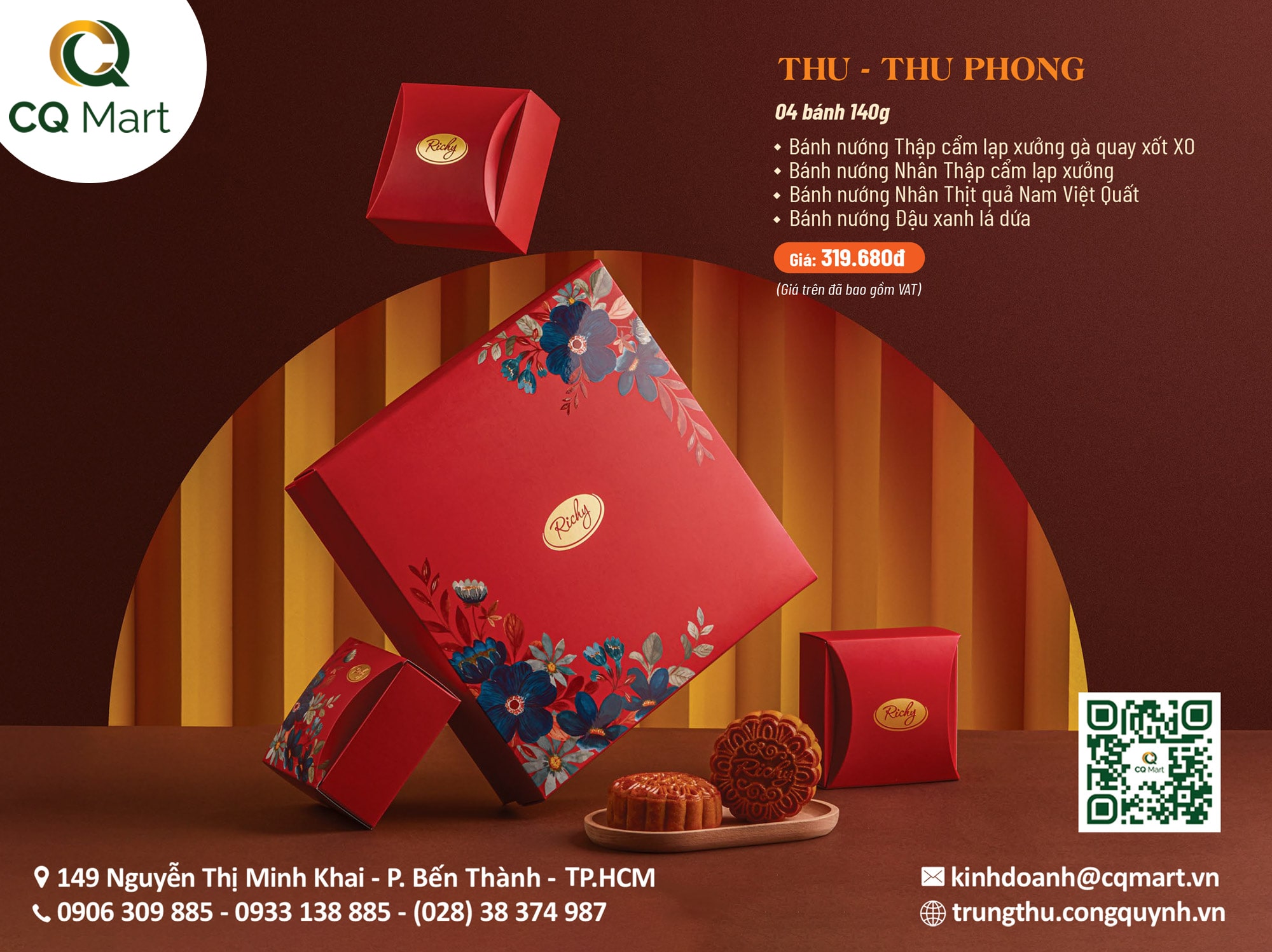 Bánh trung thu Richy Thu - Thu Phong
