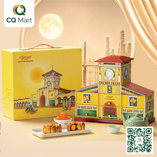 Bánh Trung Thu Savouré - Hộp Bến Thành 1