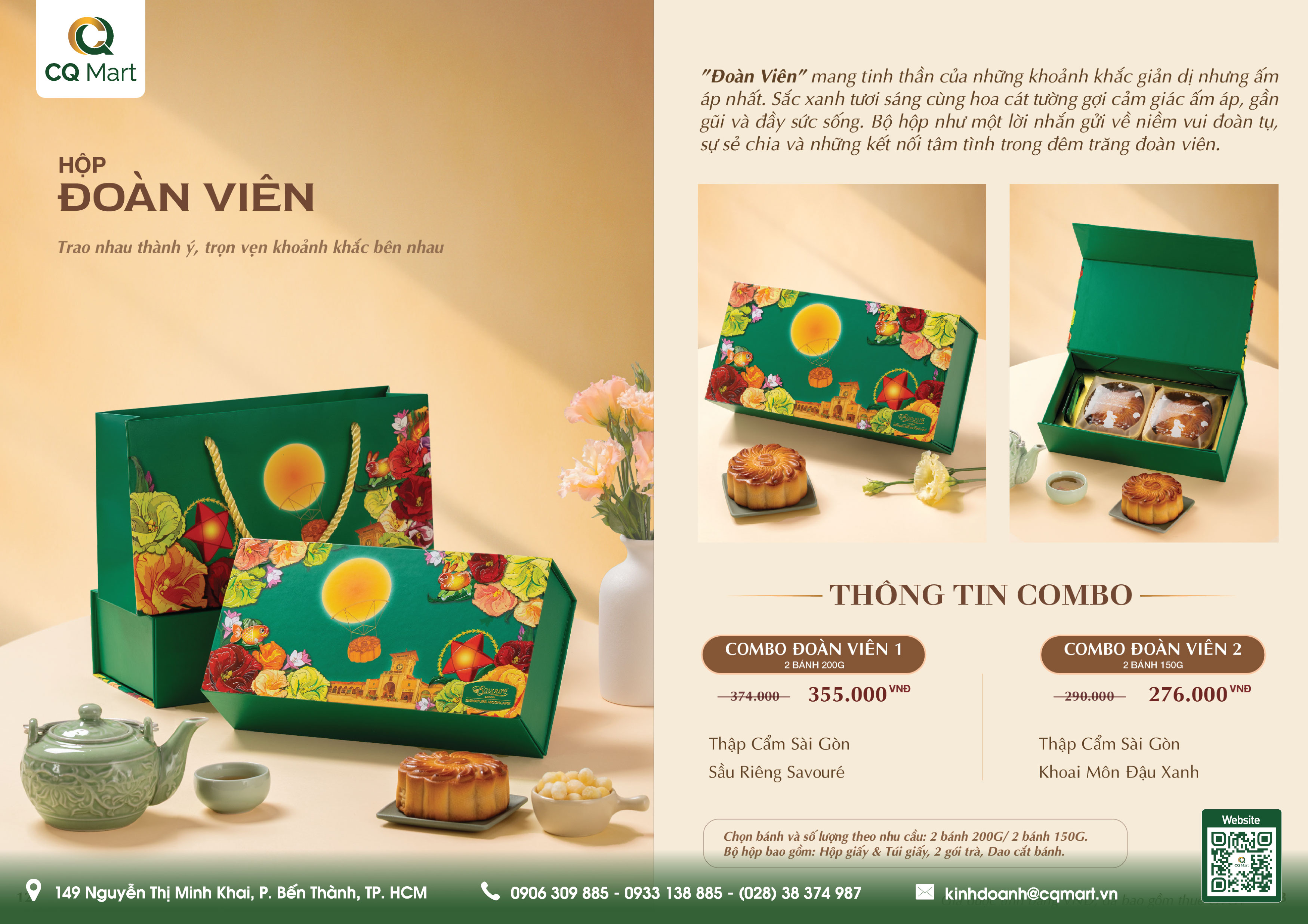 Bánh Trung Thu Savouré - Hộp Đoàn Viên