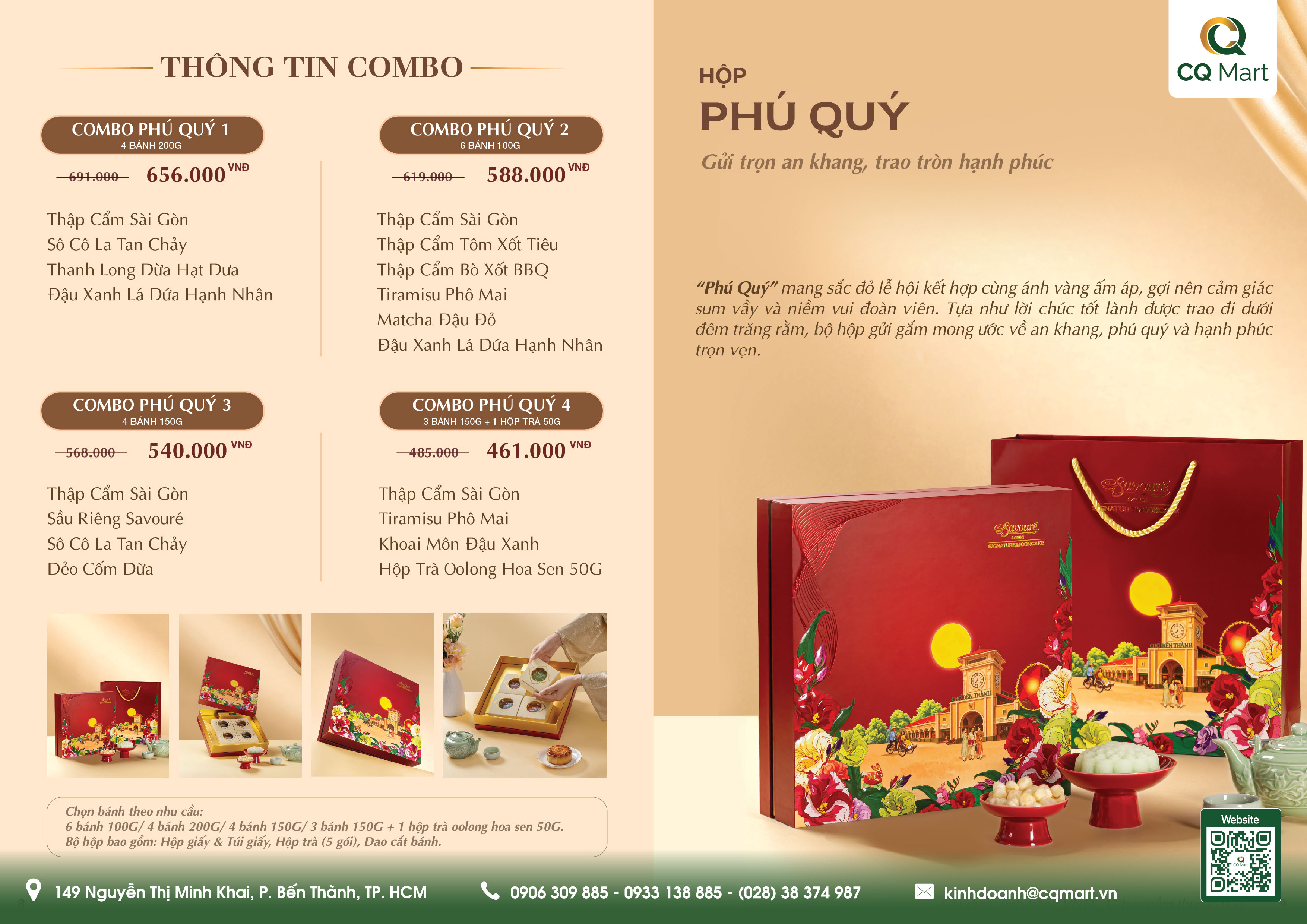 Bánh Trung Thu Savouré - Hộp Phú Quý 3