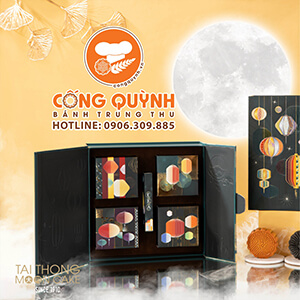 Bánh Trung Thu Tai Thong 2023 Bách Nguyệt Đăng Set 3
