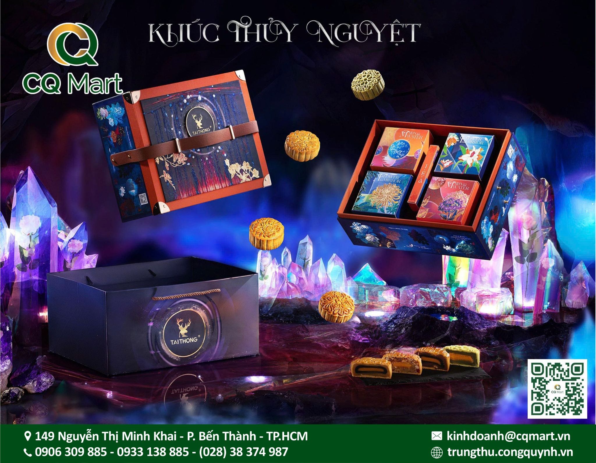 Bánh Trung Thu Tai Thong 2025 Khúc Thuỷ Nguyệt Set 15