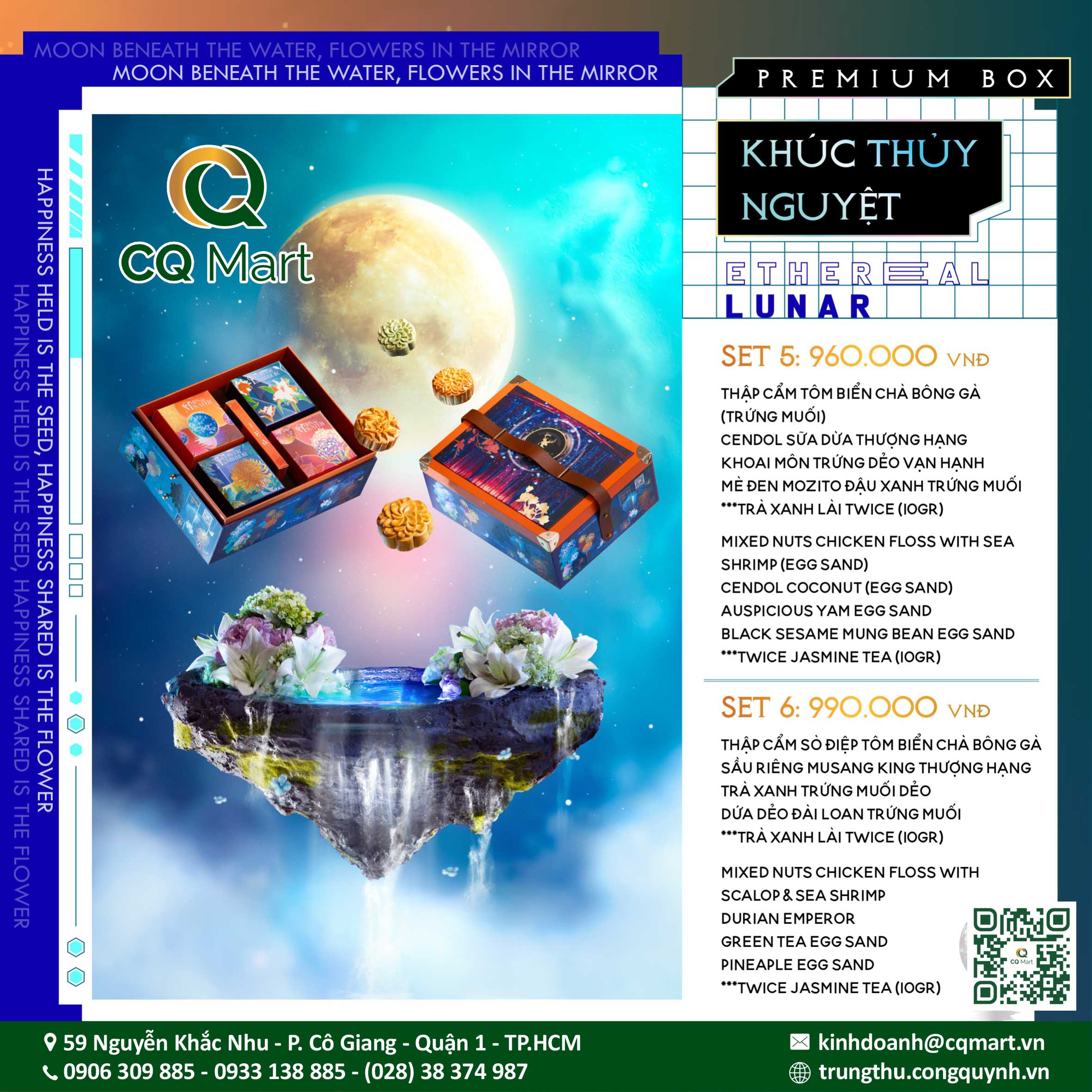 Bánh Trung Thu Tai Thong 2025 Khúc Thuỷ Nguyệt Set 5