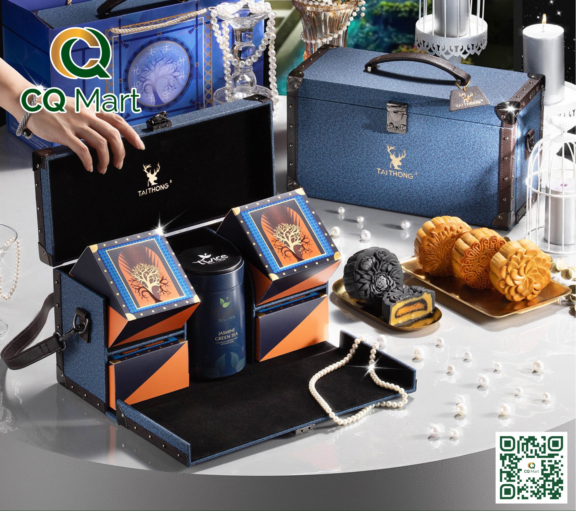 Bánh Trung Thu Tai Thong 2025 Tích Niên Bảo Set 8