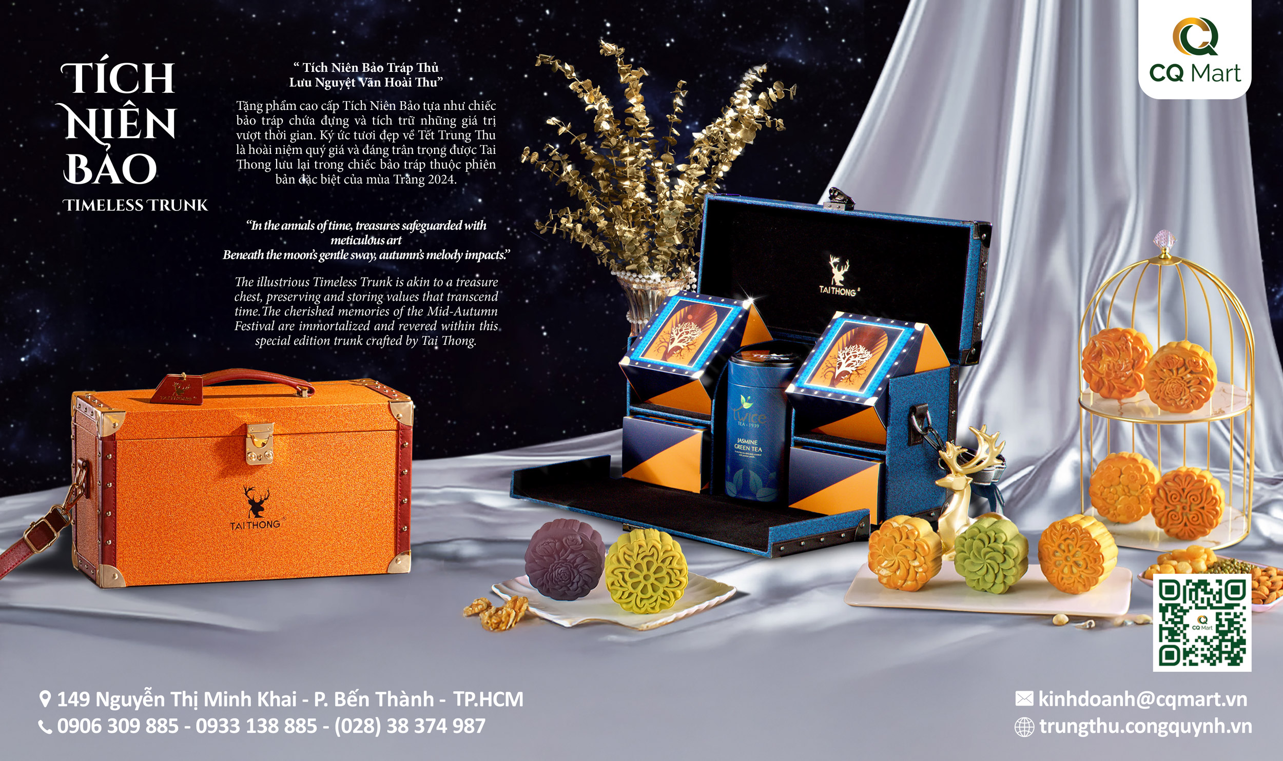Bánh Trung Thu Tai Thong 2025 Tích Niên Bảo Set 8